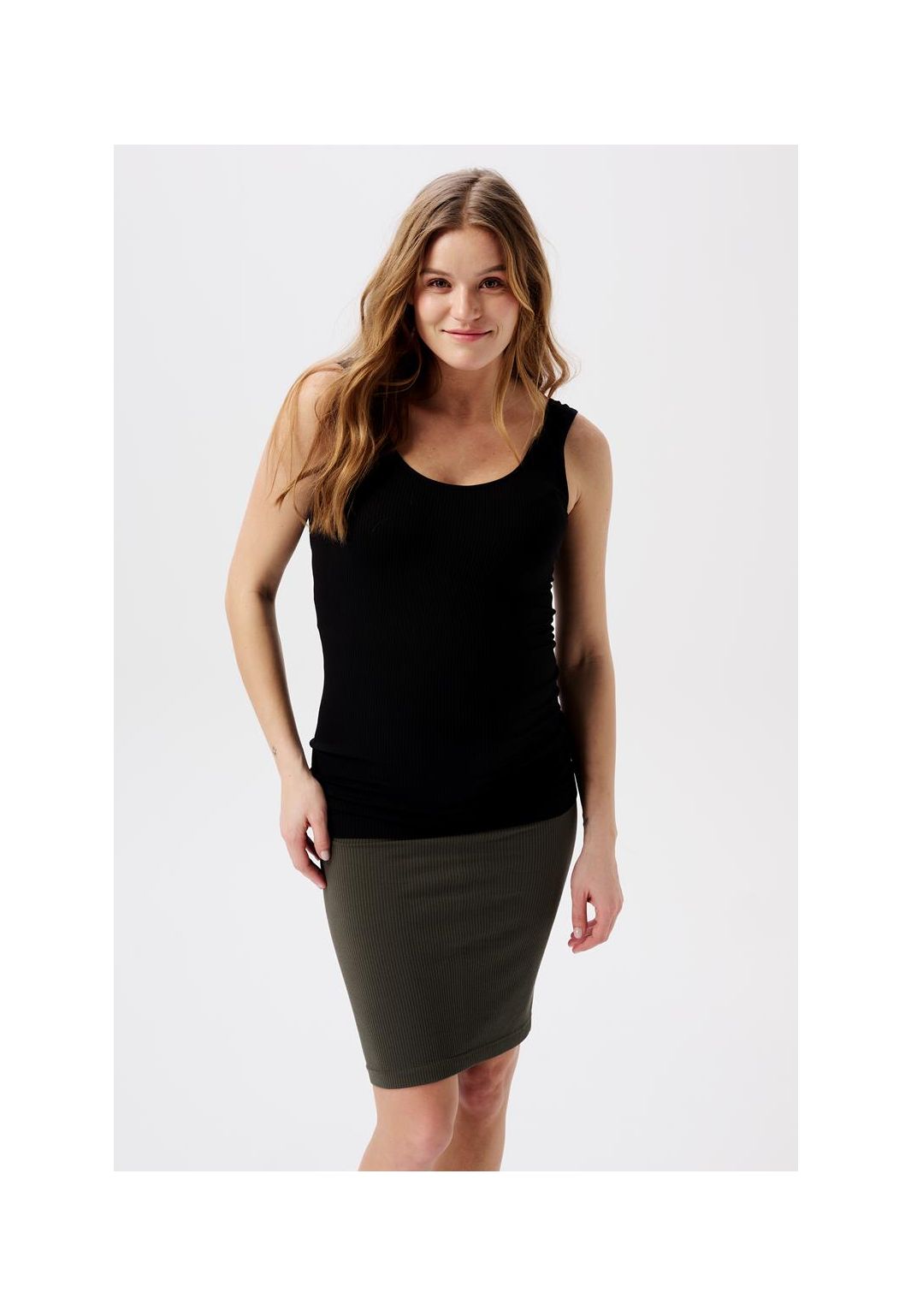 Noppies Tanktop rib Sama - Black