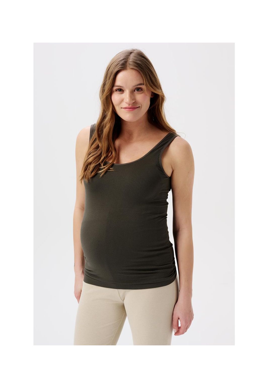 Noppies Tanktop rib Sama - Olive