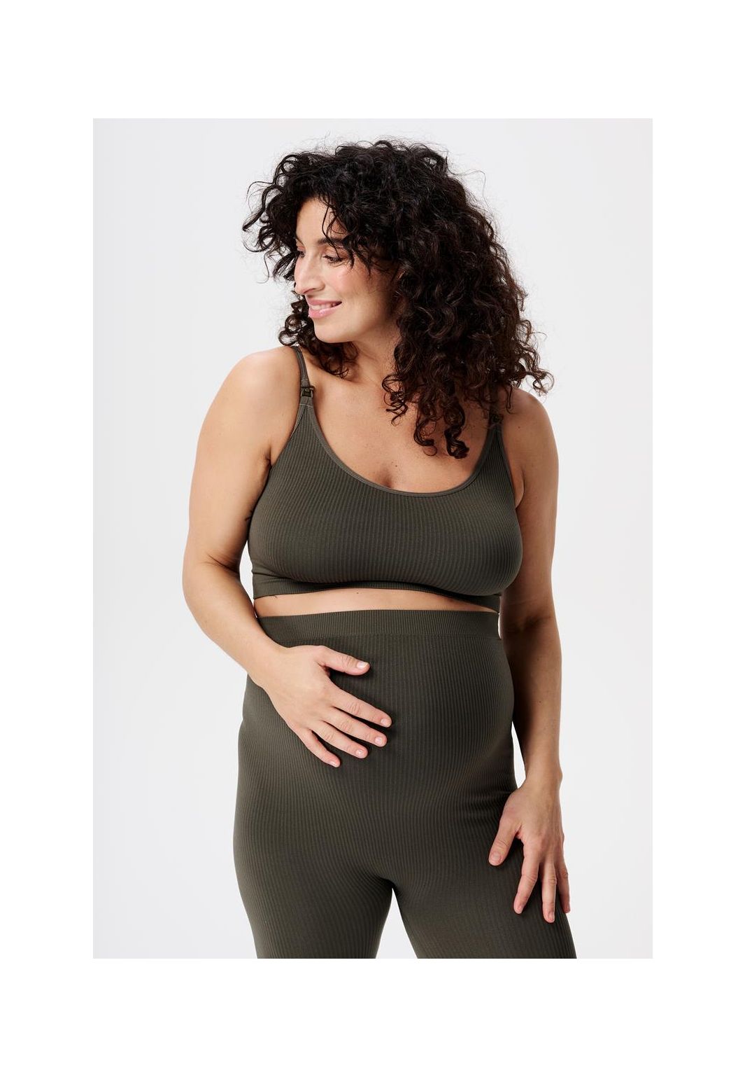 Noppies Soutien-gorge allaitement non-préformé Mira - Olive