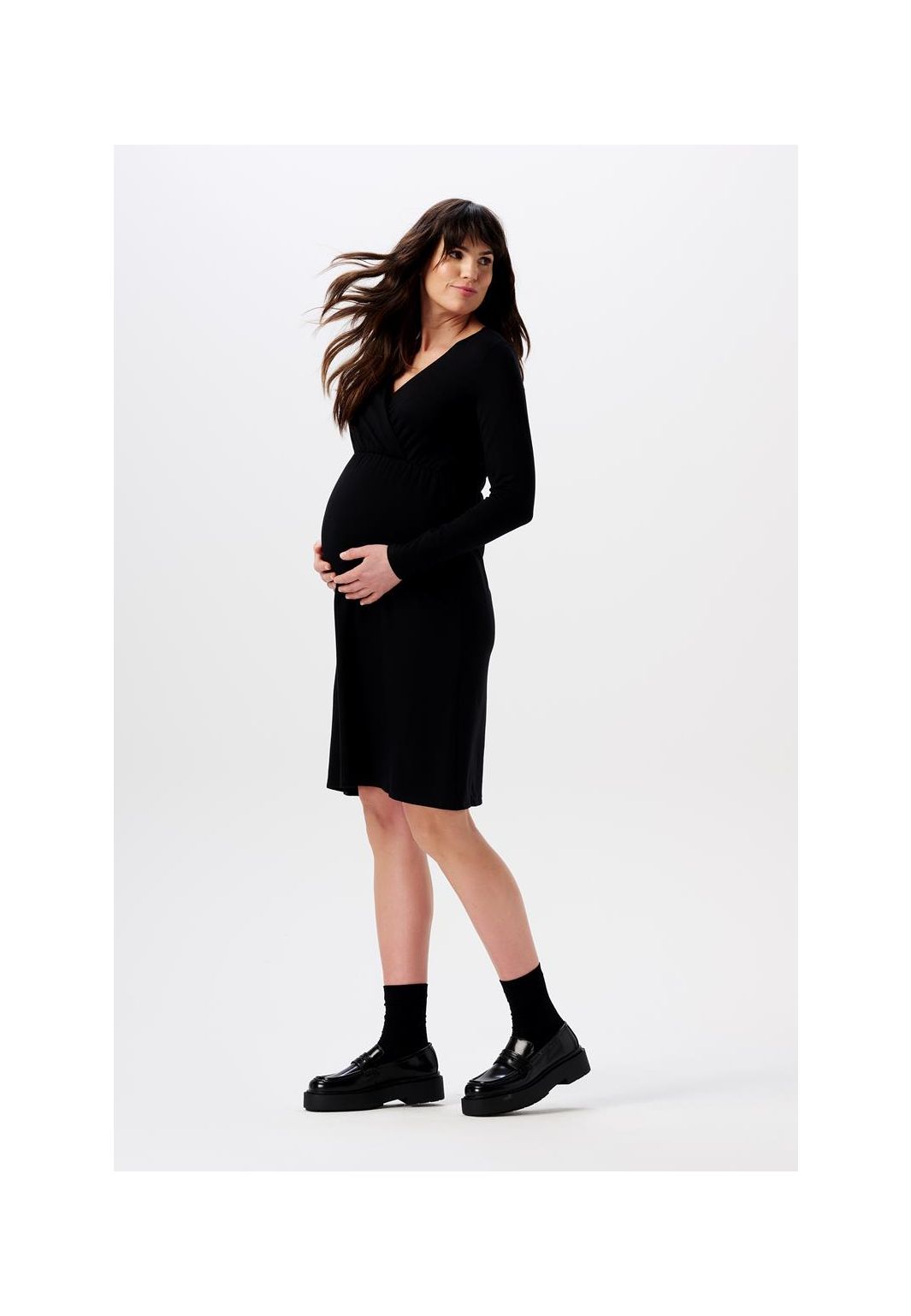 Noppies Nursing dress Hollywood - Black