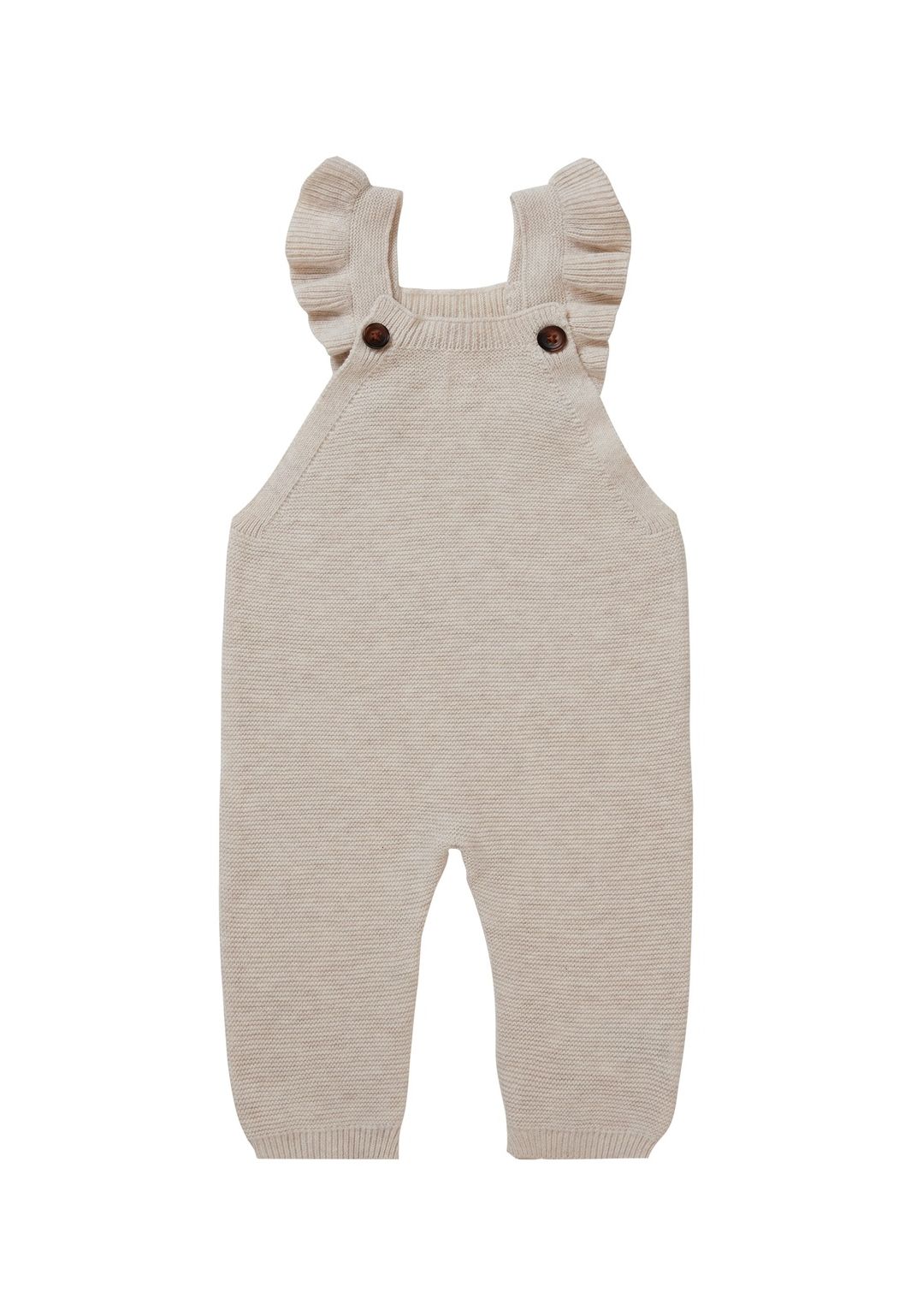 Noppies Baby Dungarees Norris - Oatmeal