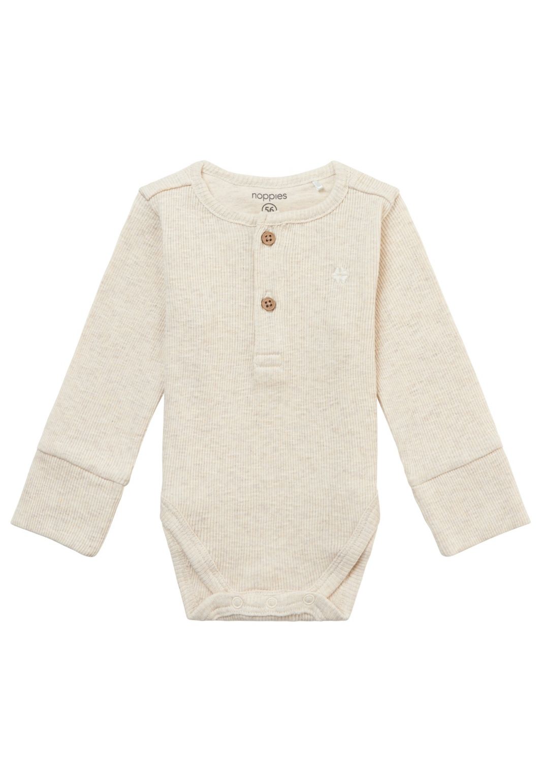 Noppies Baby Romper Mission - Oatmeal