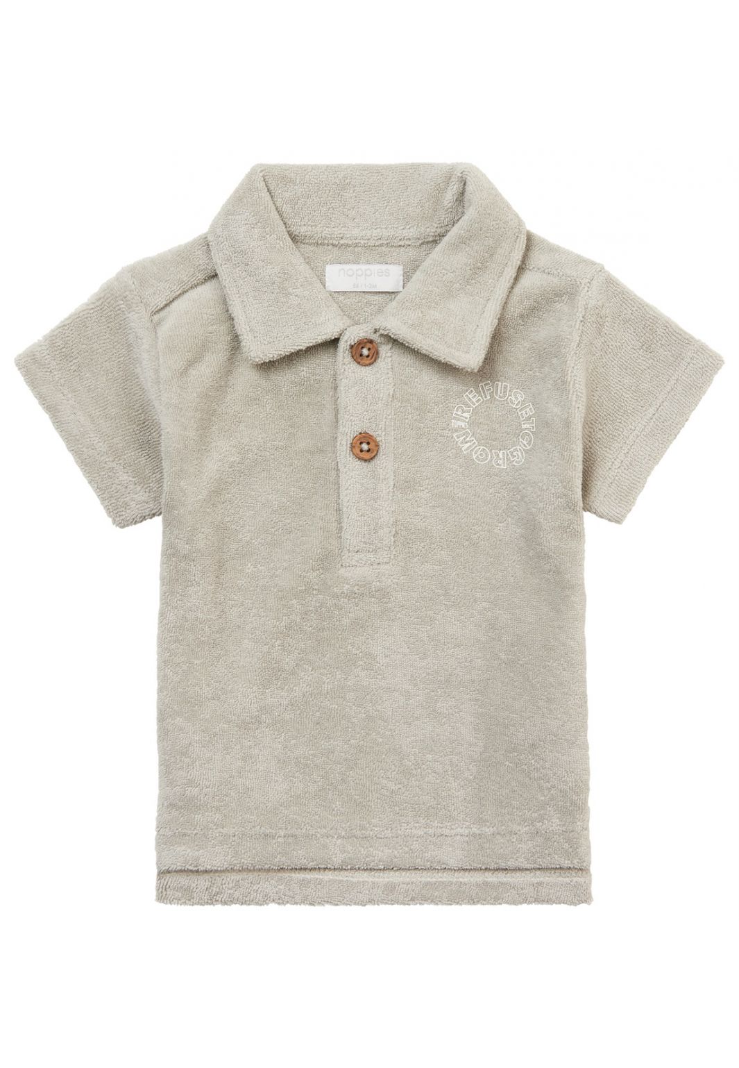 Noppies Baby Poloshirt Moodus - Willow Grey