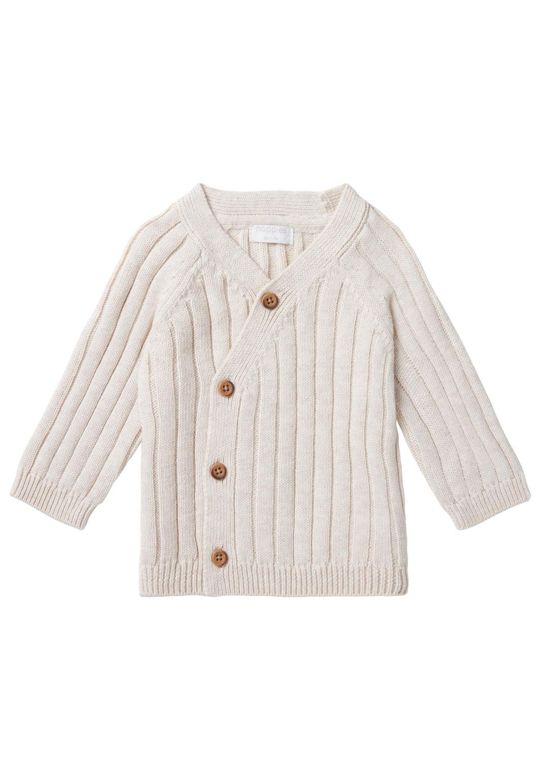 Noppies Baby Cardigan Tyrone - Oatmeal