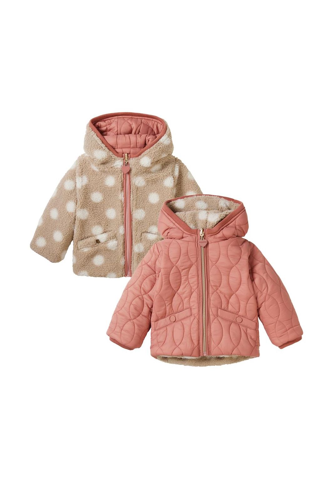 Noppies Baby Winter jacket Vancouver - Reversible - Cedar Wood