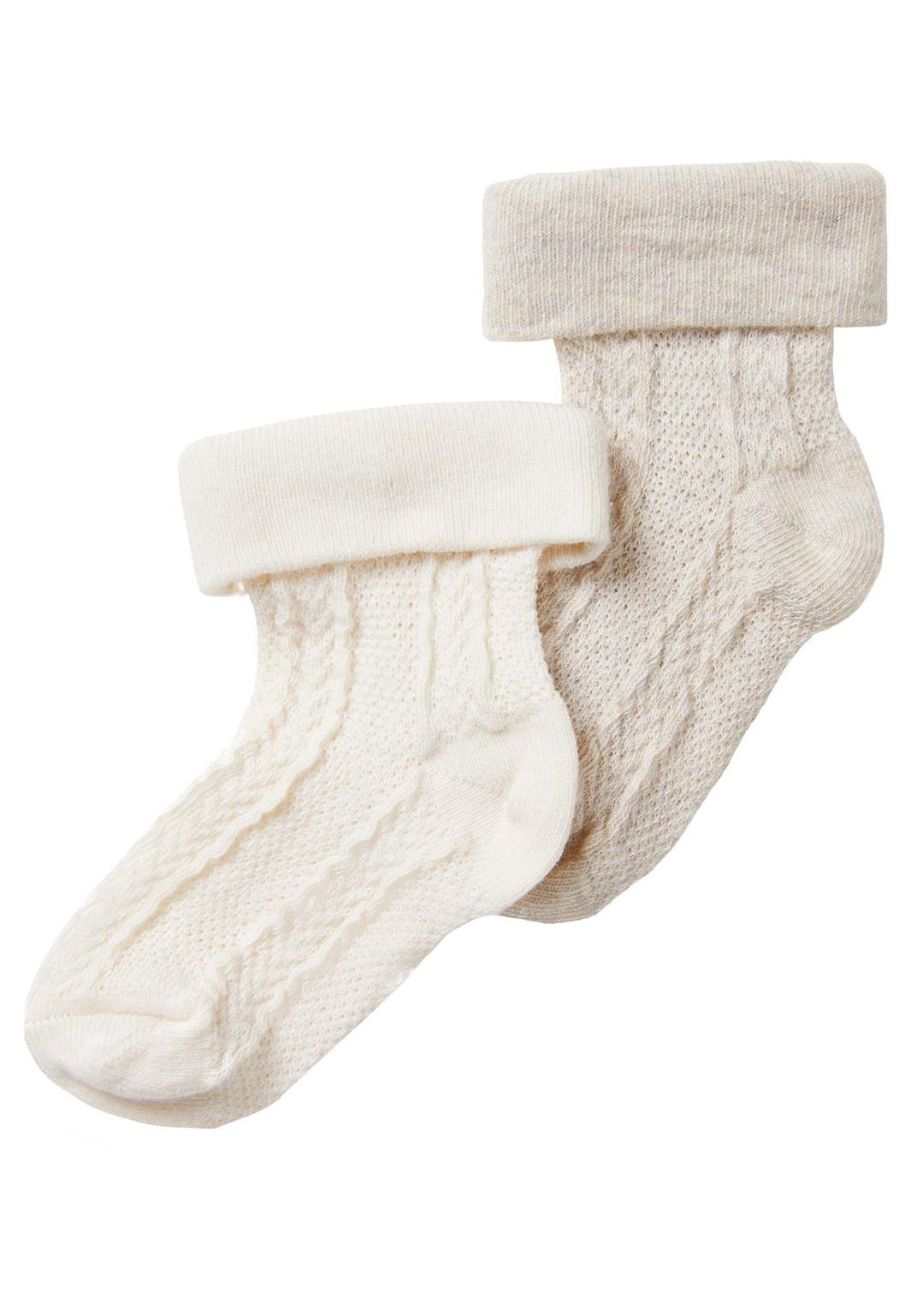 Noppies Baby Socks (2 pairs) Vevay - Oatmeal