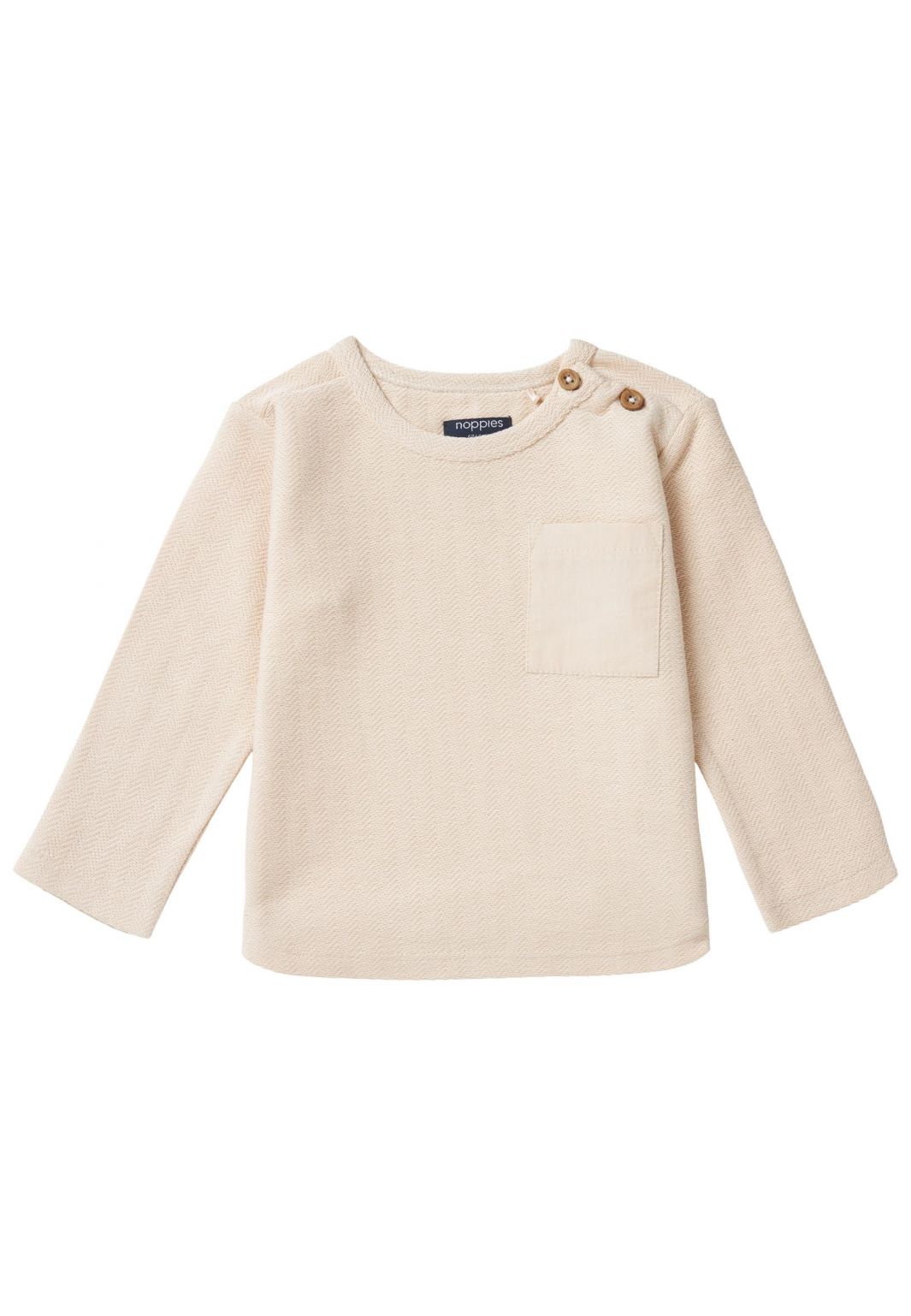 Noppies Baby Longsleeve Trappe - Sandshell