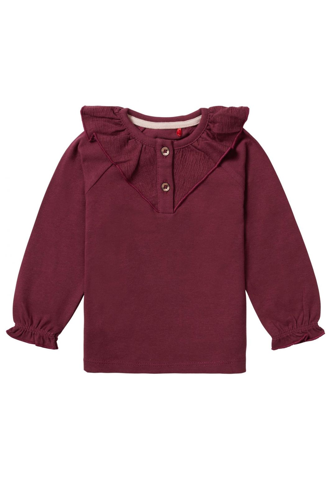 Noppies Baby Longsleeve Vilnius - Oxblood Red