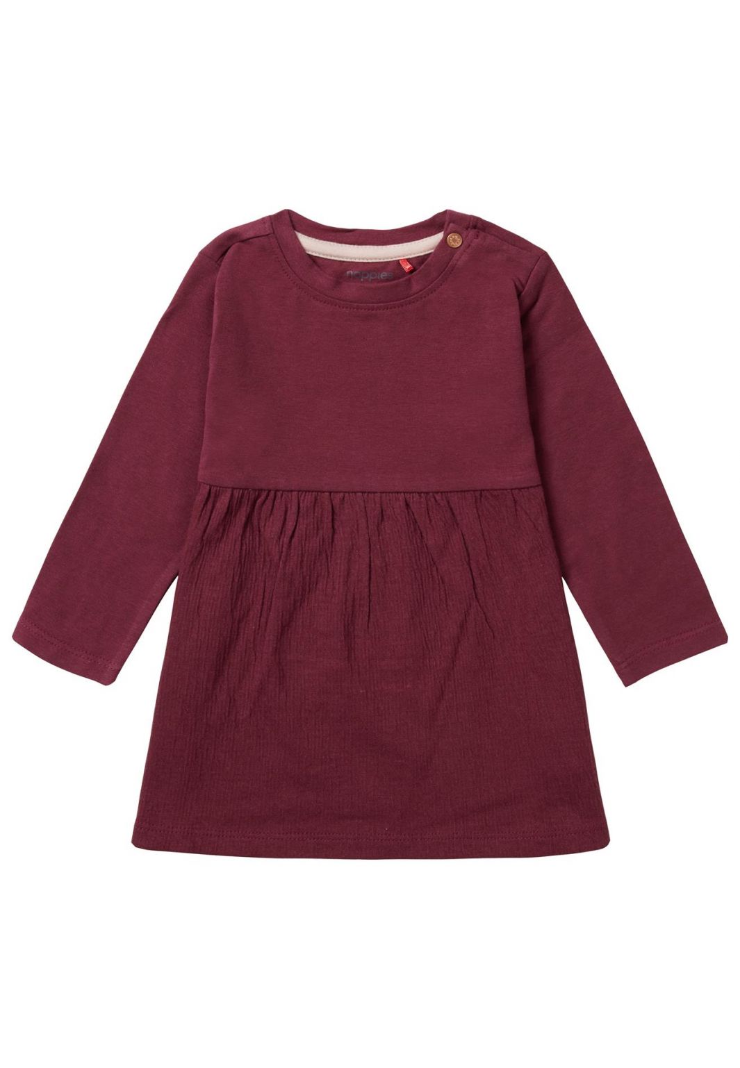 Noppies Baby Dress Vidor - Oxblood Red