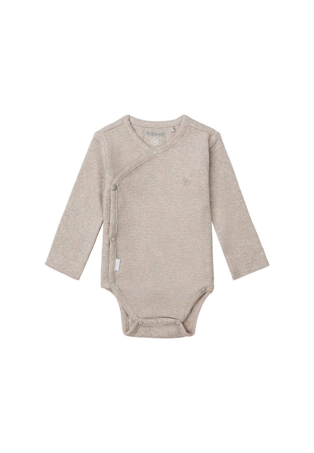 Noppies Baby Strampler Nino - Taupe Melange