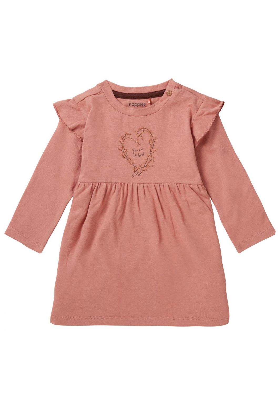 Noppies Baby Dress Valorie - Cameo Brown