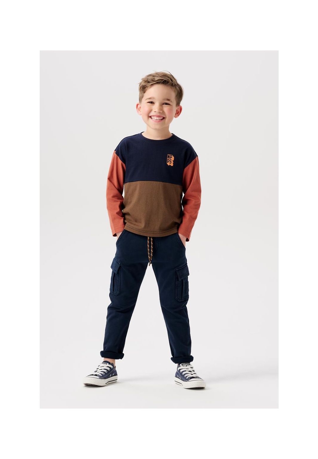 Noppies Kids Longsleeve Wallace - Dark Sapphire