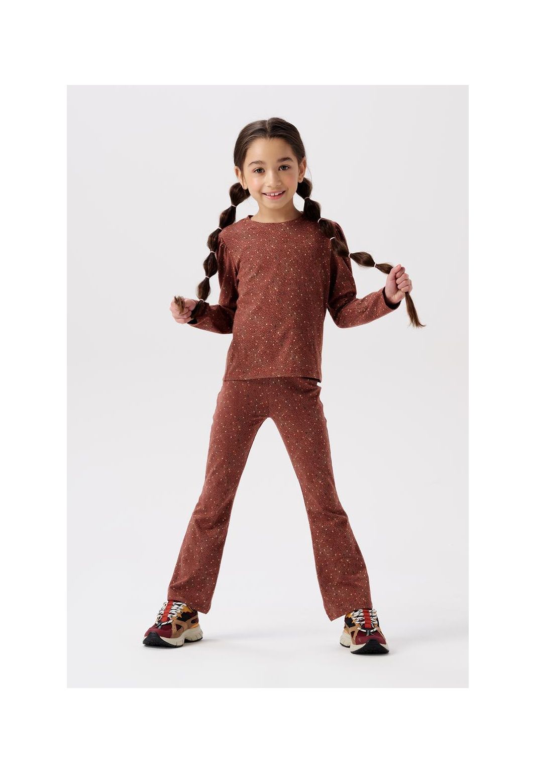 Noppies Kids Legging flared Appleton - Cappucino