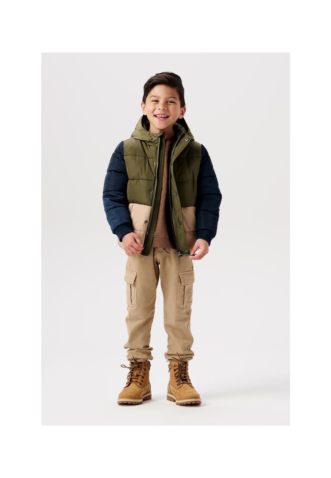 Noppies Kids Manteau d'hiver Weaver - Ivy Green