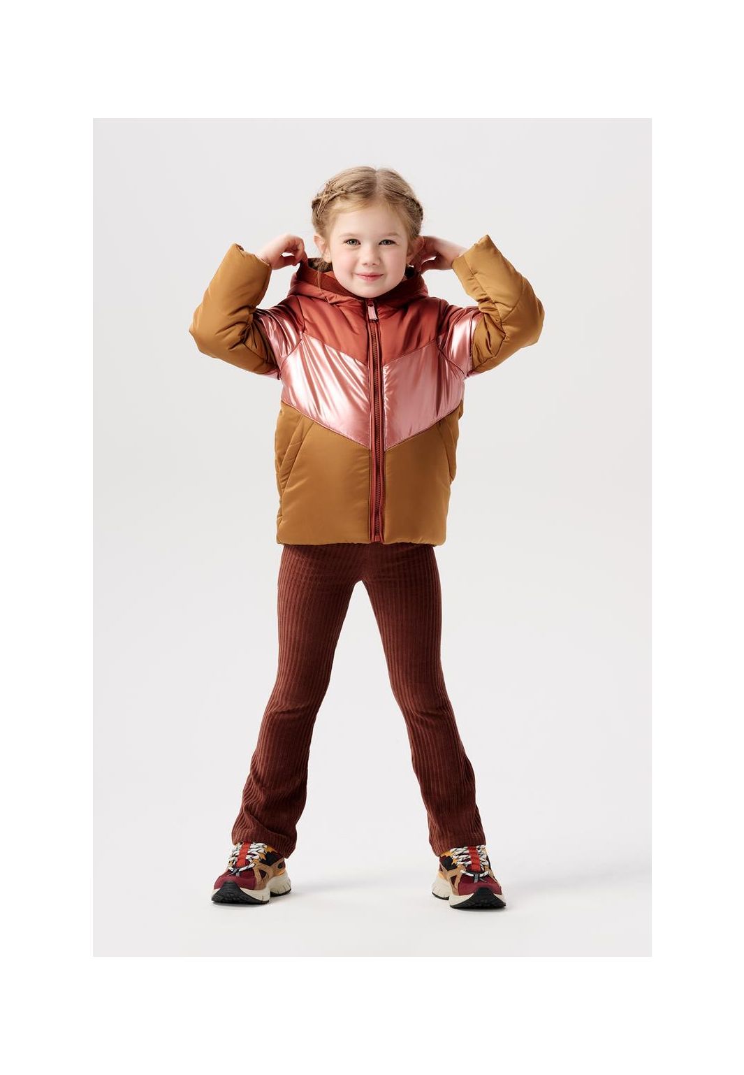 Noppies Kids Manteau d'hiver Alachua - Cedar Wood