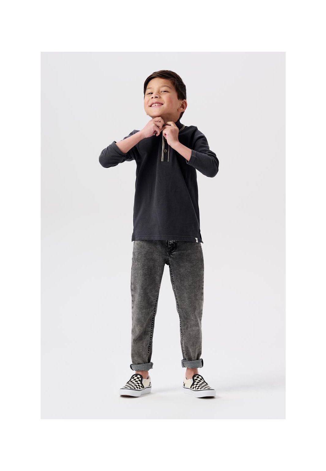 Noppies Kids Longsleeve Waverly - Asphalt