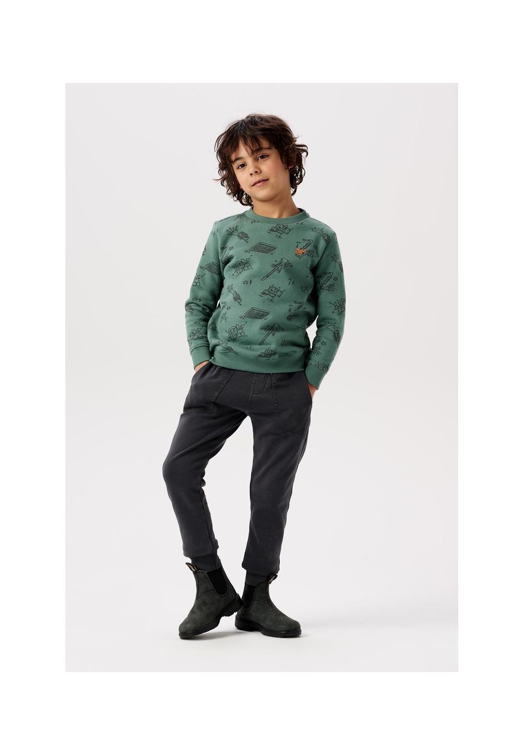 Noppies Kids Jumper Williamsville - Dark Forest