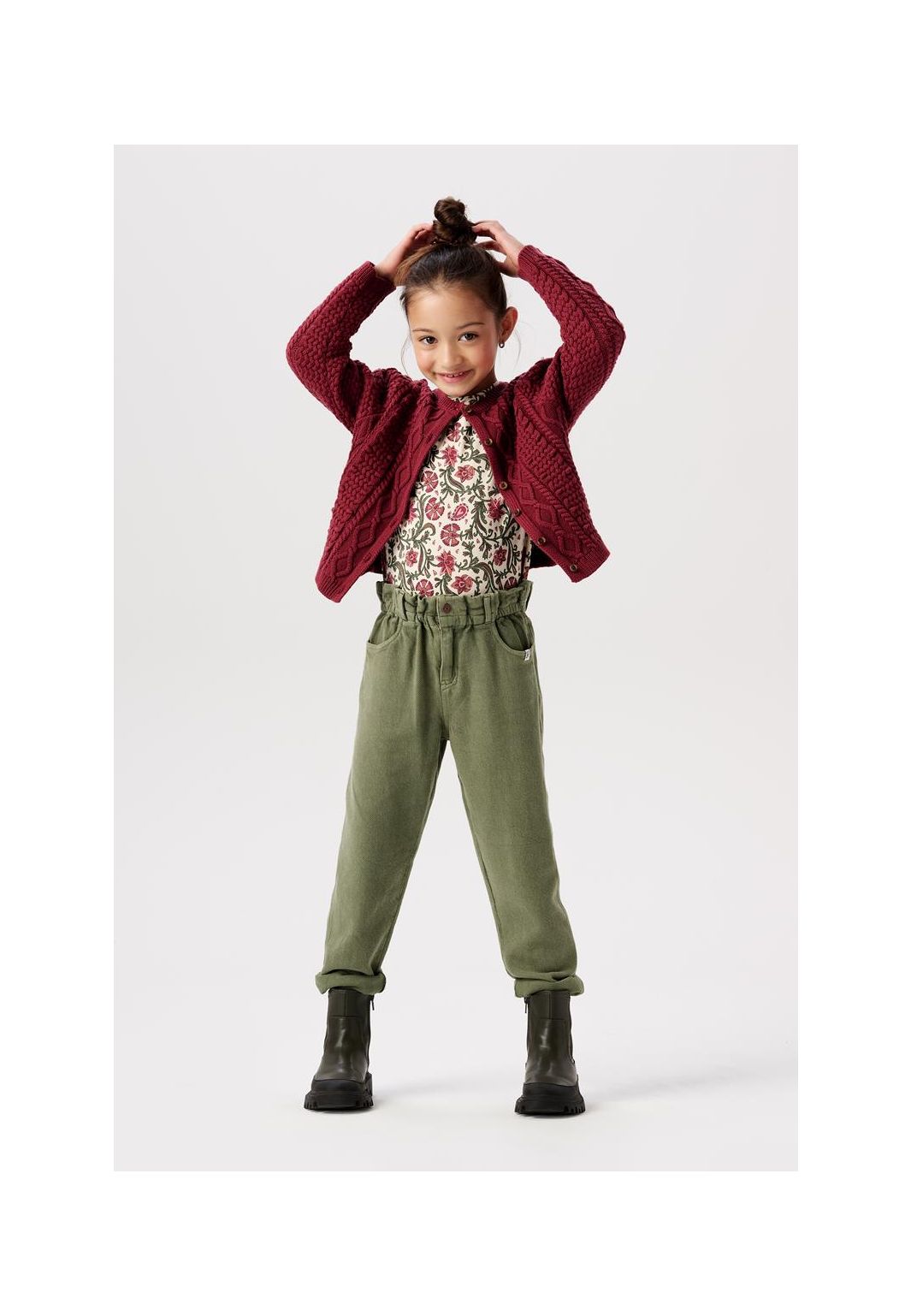 Noppies Kids Cardigan Apache - Oxblood Red