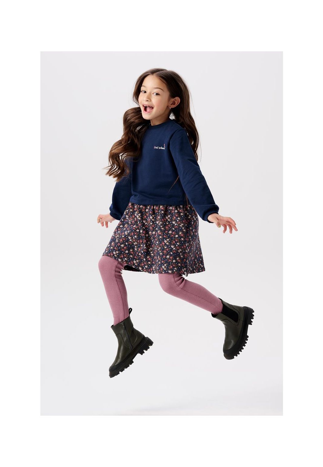 Noppies Kids Dress Alpena - Black Iris