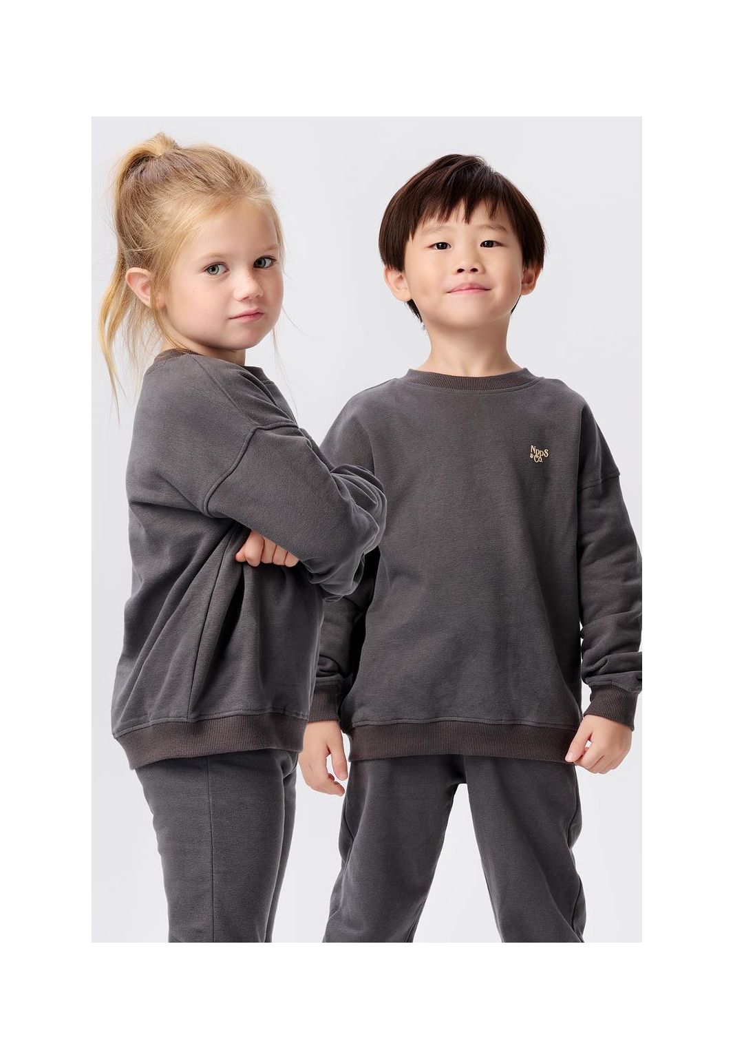 Noppies Kids Sweater Nancun - Forged Iron