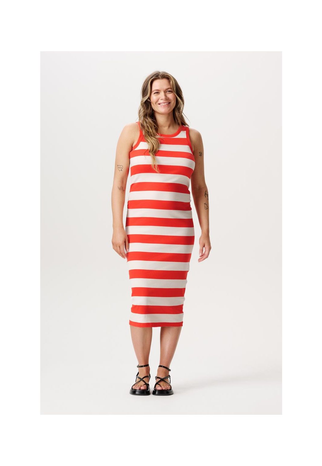 Noppies Dress Keesje - Cherry Tomato