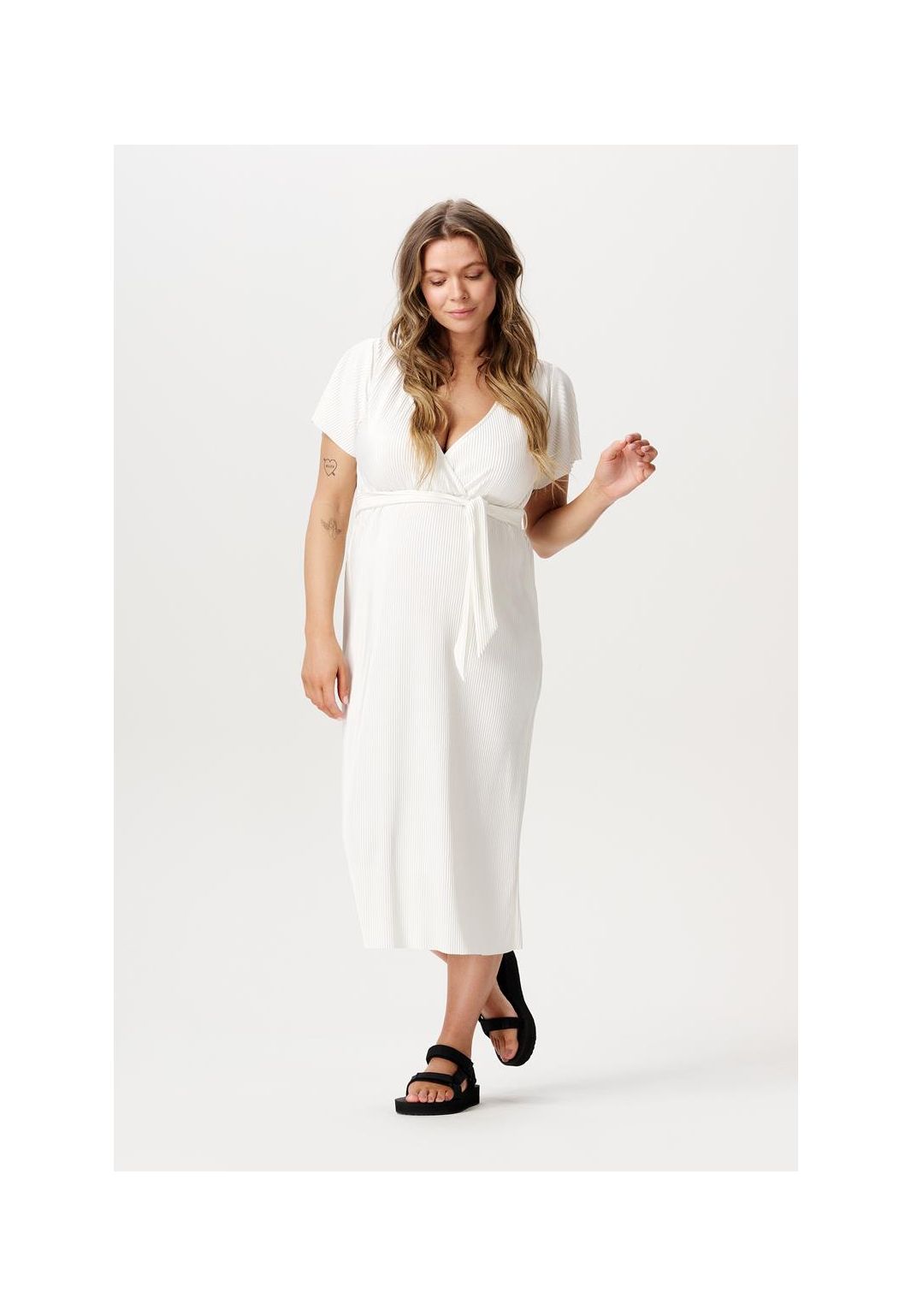 Noppies Robe d'allaitement Kaja - Cream