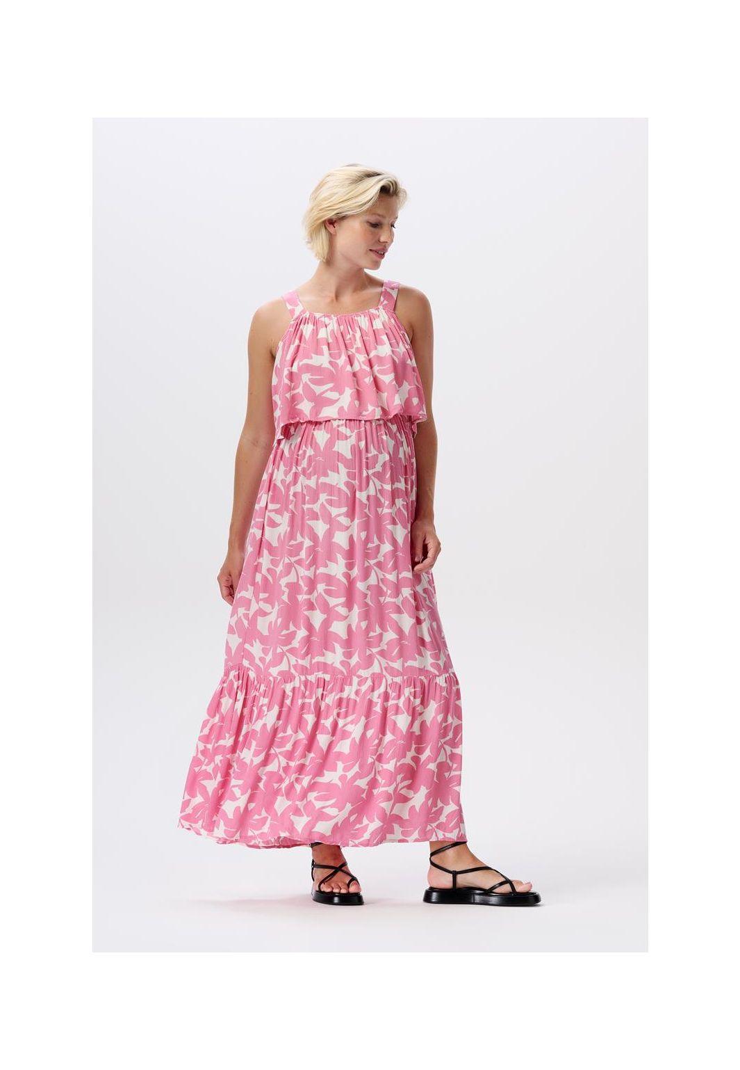 Noppies Robe longue d'allaitement Han - Rosebloom Big Flower