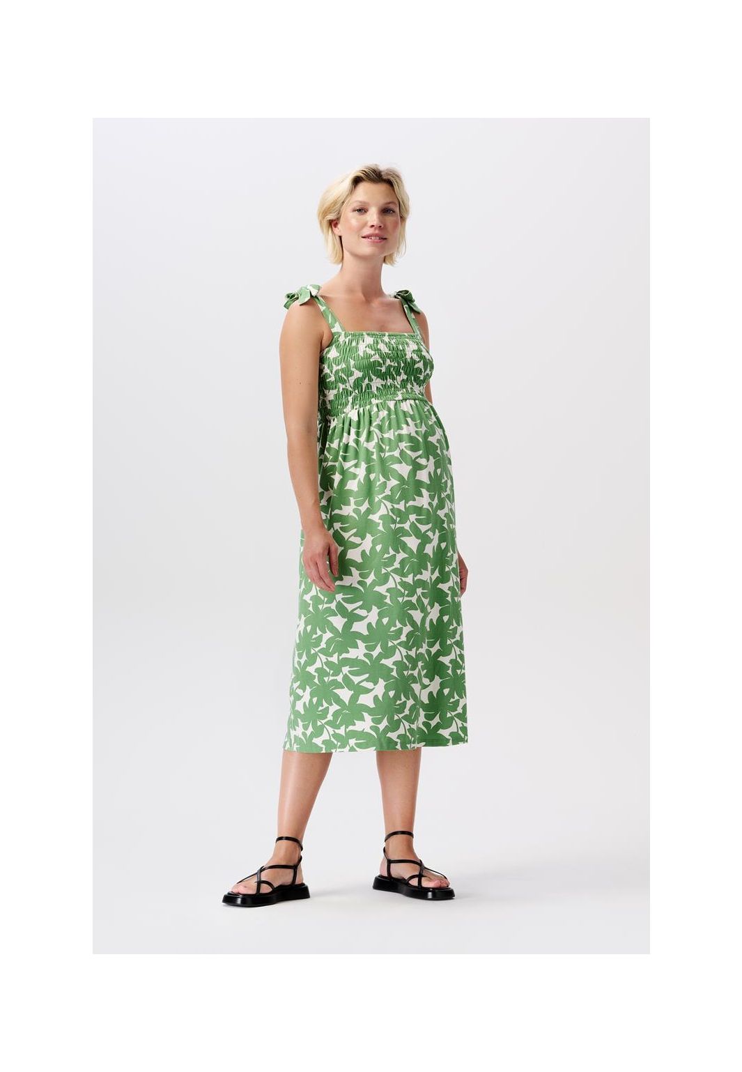 Noppies Dress Nia - Peppermint Big Flower