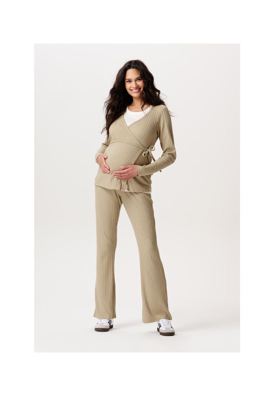 Noppies Maternity Pantalon casual Inari - Abbey Stone