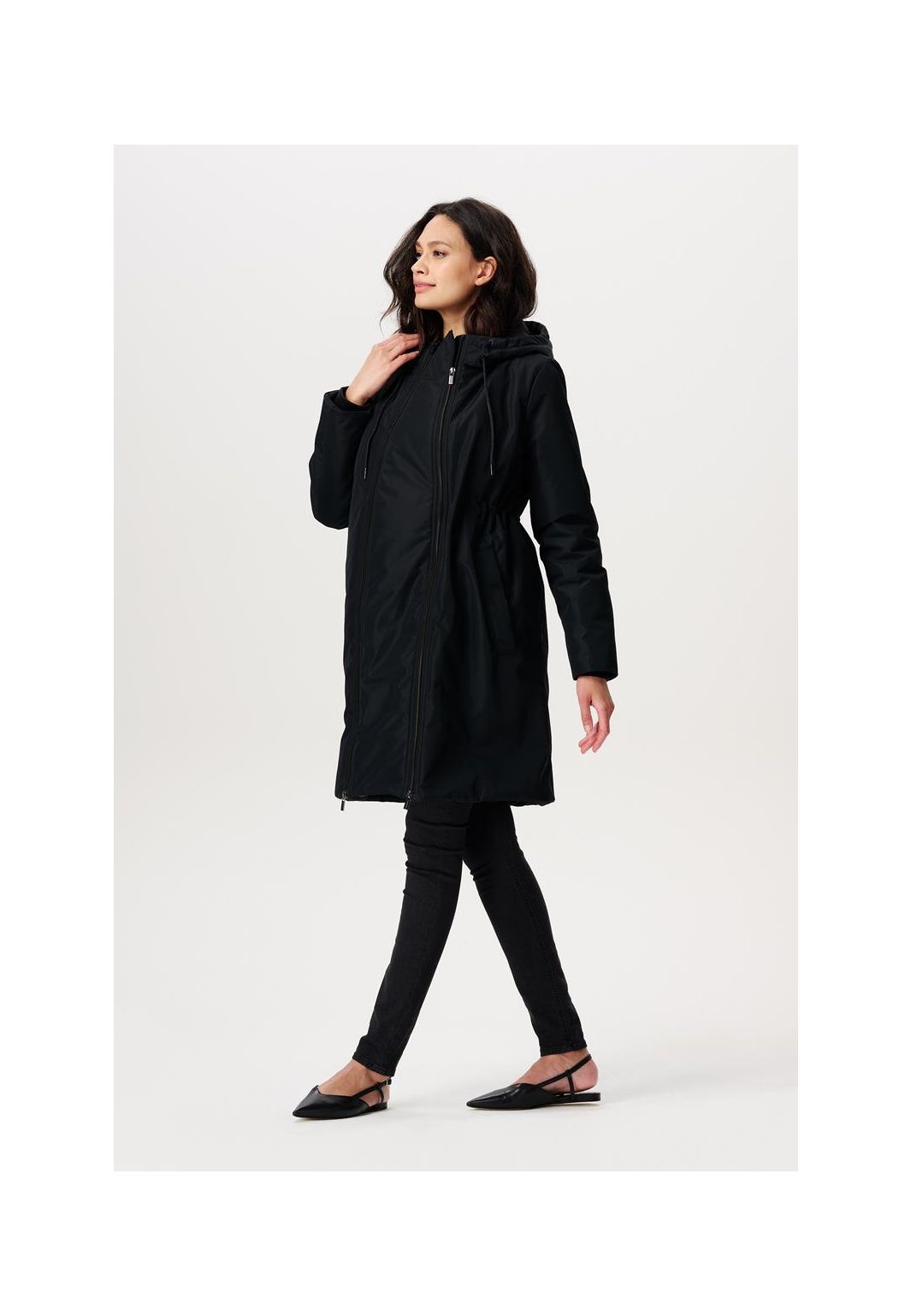 Noppies Maternity Winterjas Juva - Black