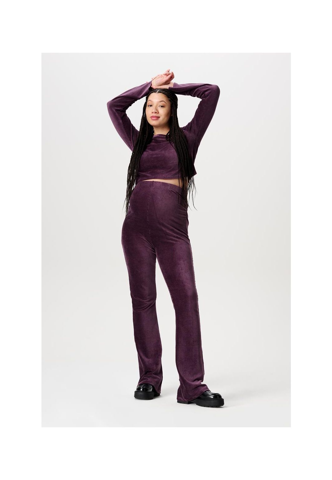 Noppies Maternity Casual trousers Kokar - Plum Perfect