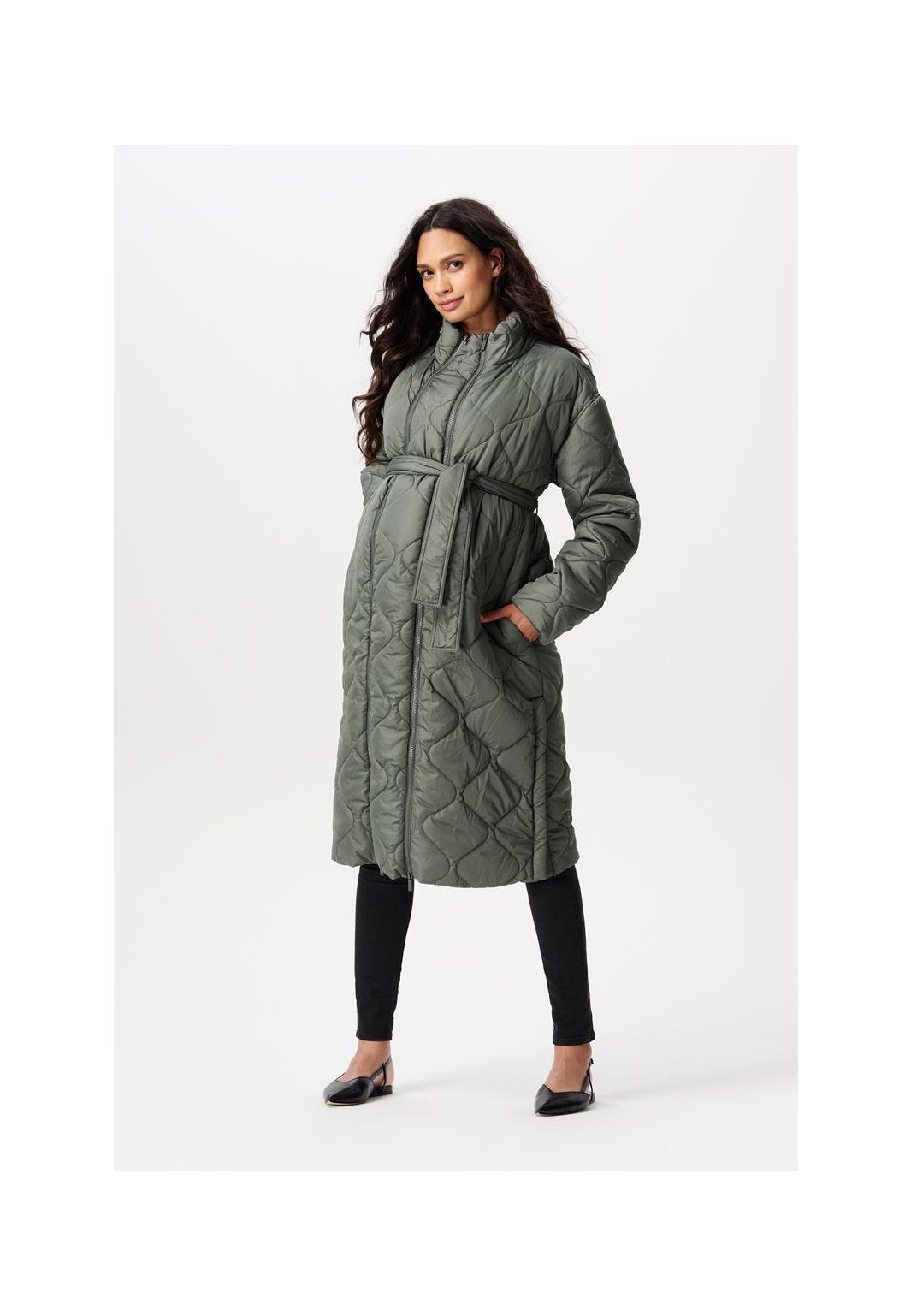 Noppies Maternity Winterjas Pello - Olive