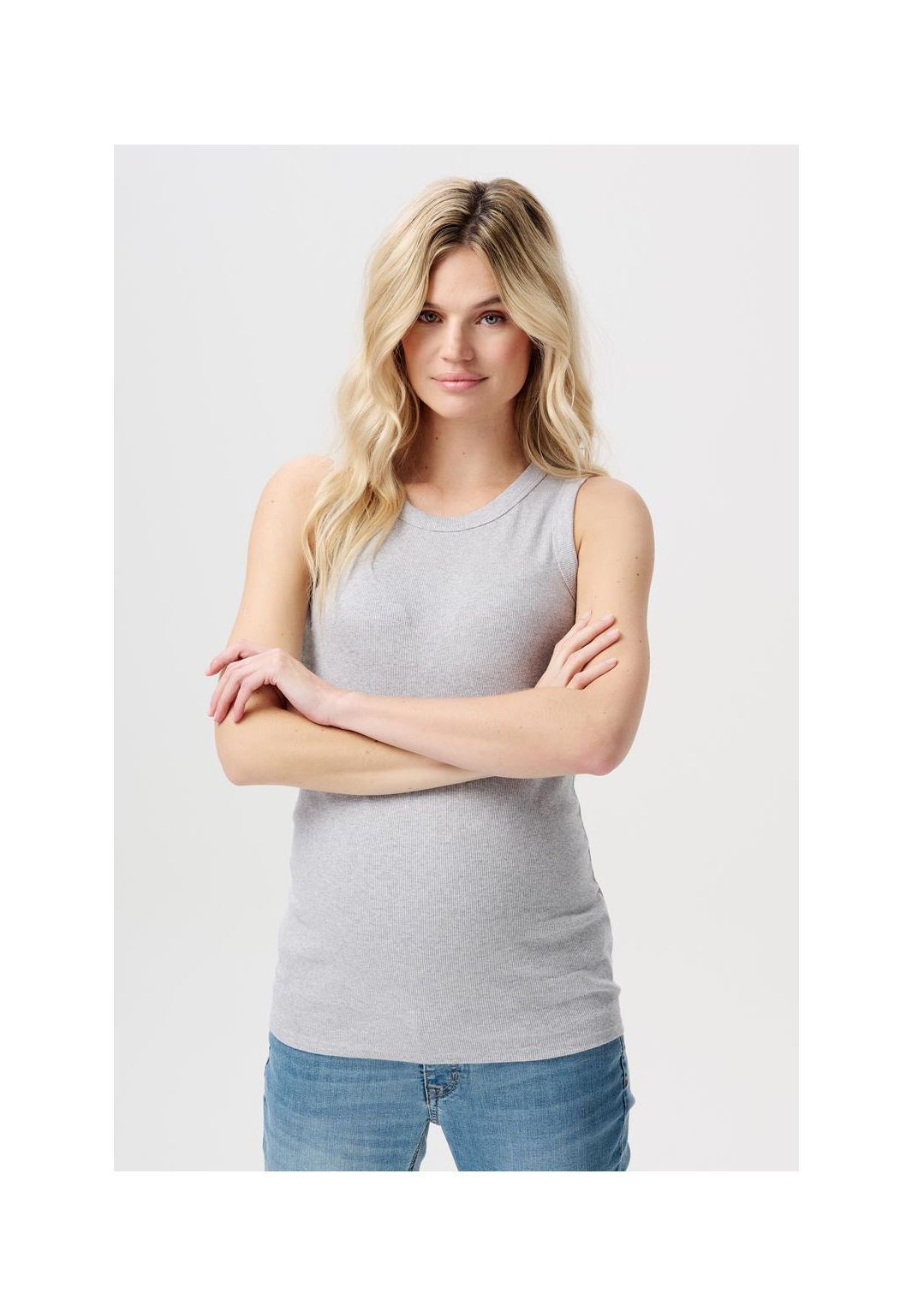 Noppies Tanktop Kaysa - Grey Melange