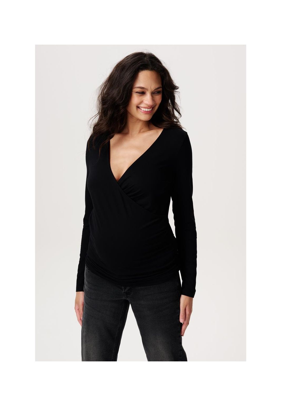 Noppies Maternity Voedingsshirt Langu - Black