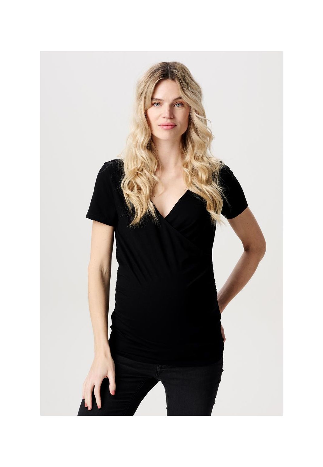 Noppies Maternity T-shirt d'allaitement Banu - Black