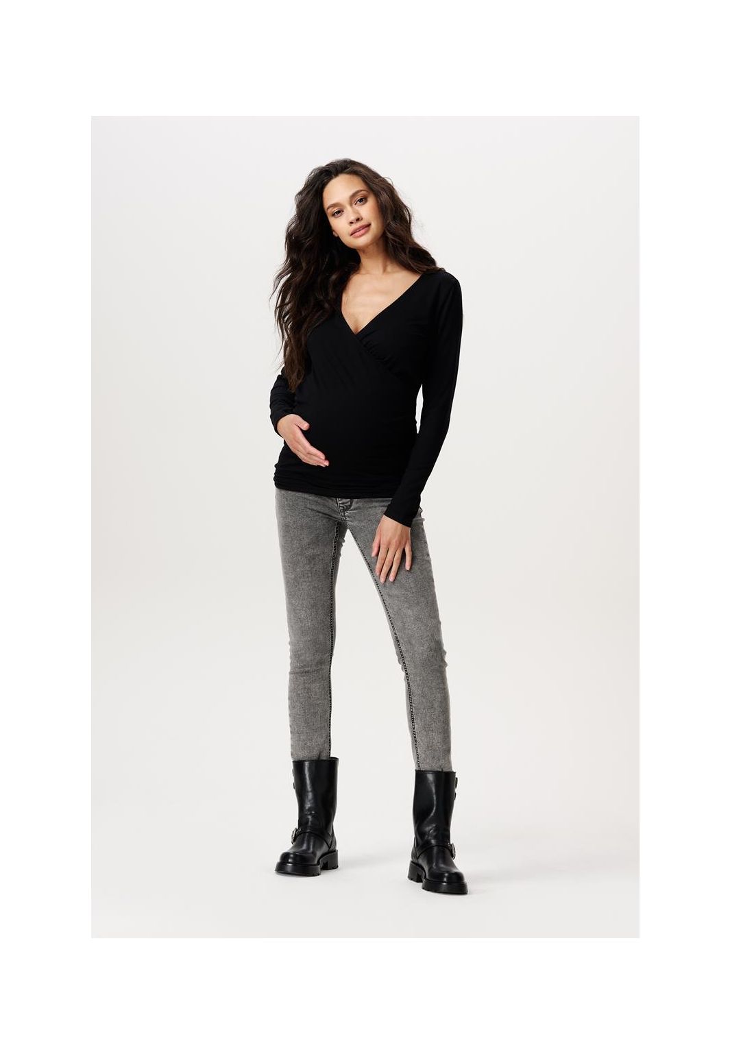 Noppies Maternity Jegging Ella - Grey Denim