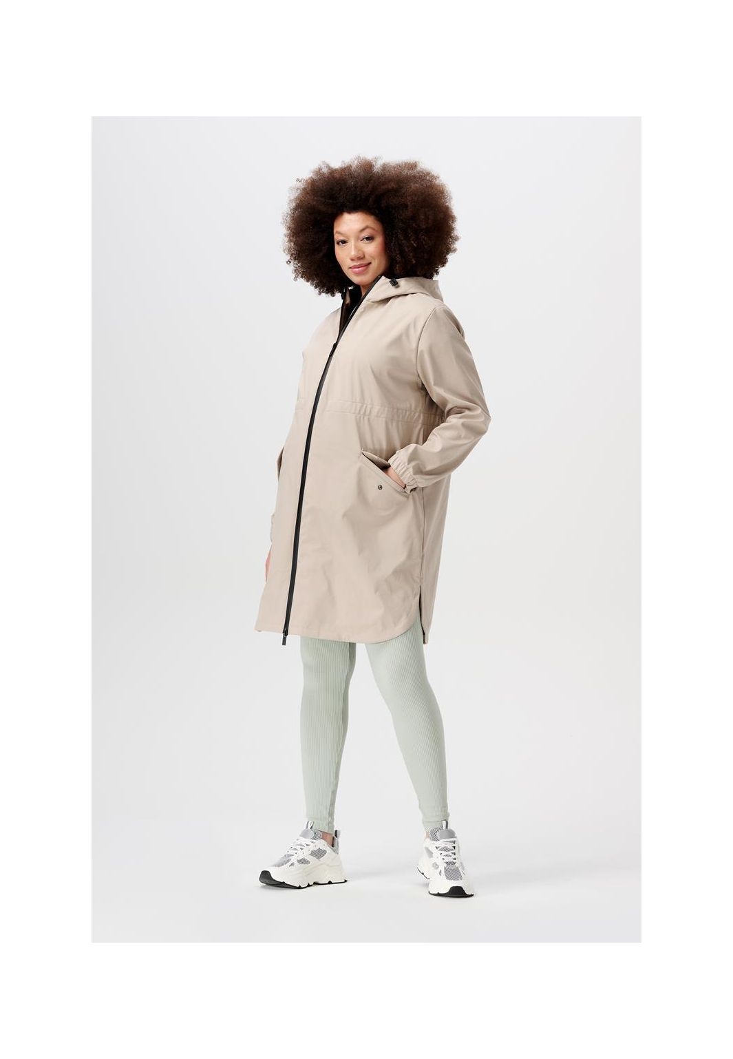 Noppies Parka Rey - White Pepper