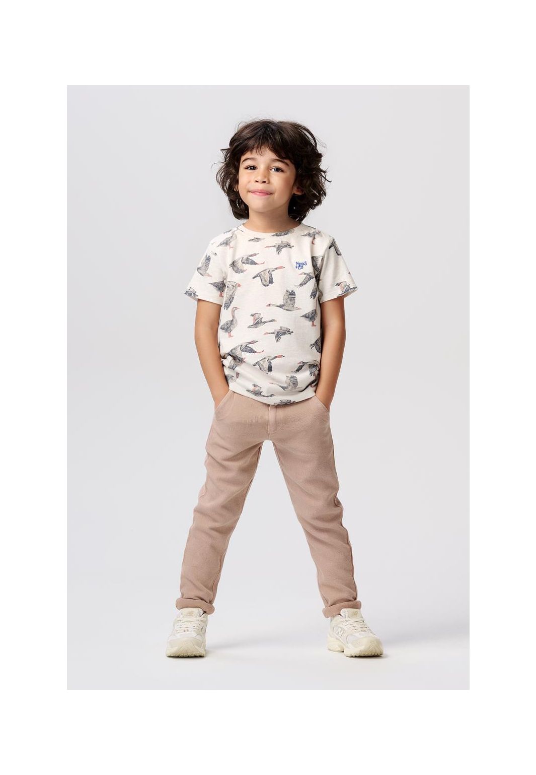 Noppies Kids T-shirt Dierks - Oatmeal