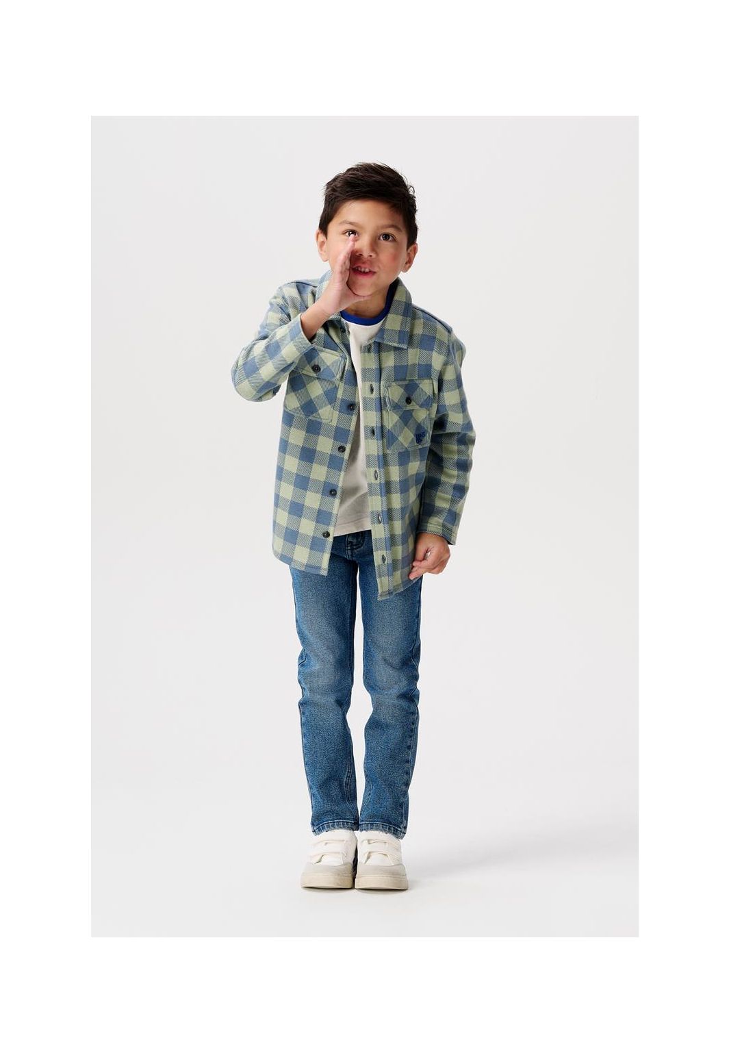 Noppies Kids Shirt Deerfield - Blue Mirage