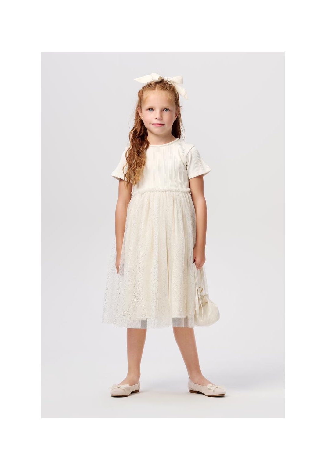 Noppies Kids Dress Evansville - Antique White