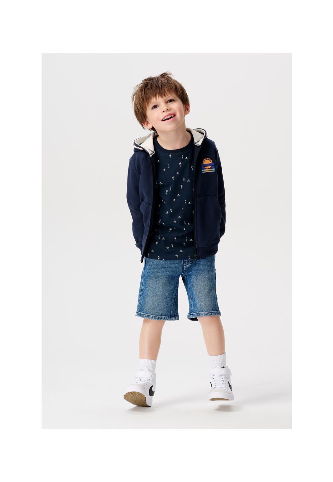 Noppies Kids Strickjacke Dewy - Total Eclipse