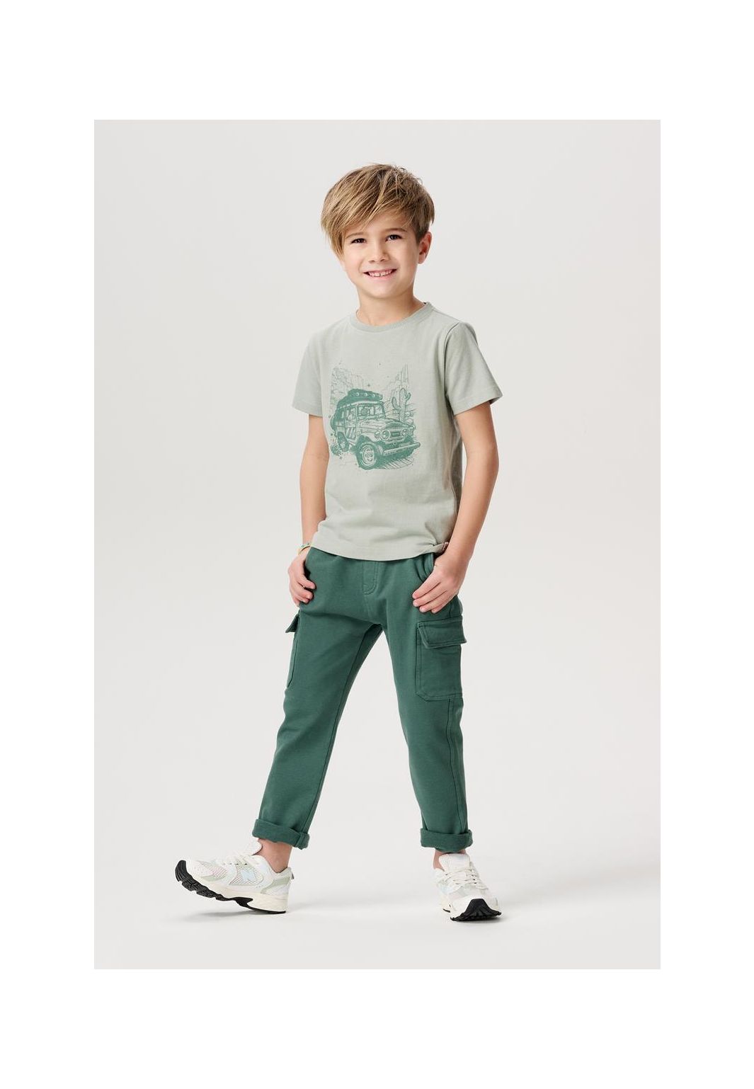 Noppies Kids T-shirt Daccas - Slate Gray