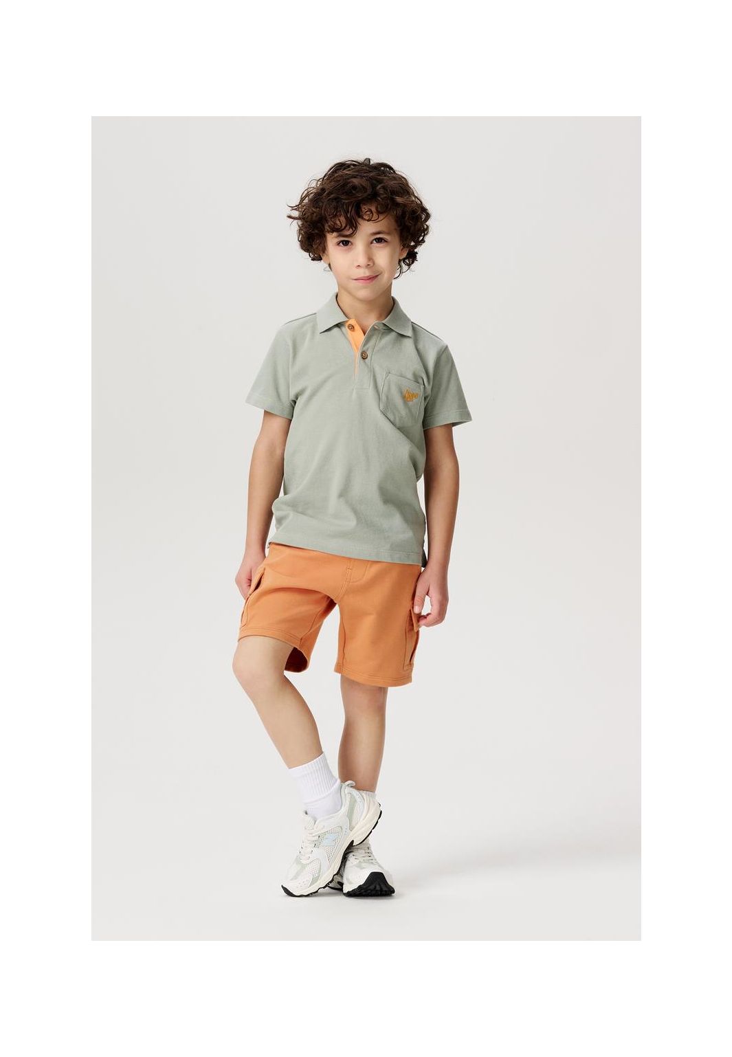 Noppies Kids Poloshirt Deleon - Slate Gray