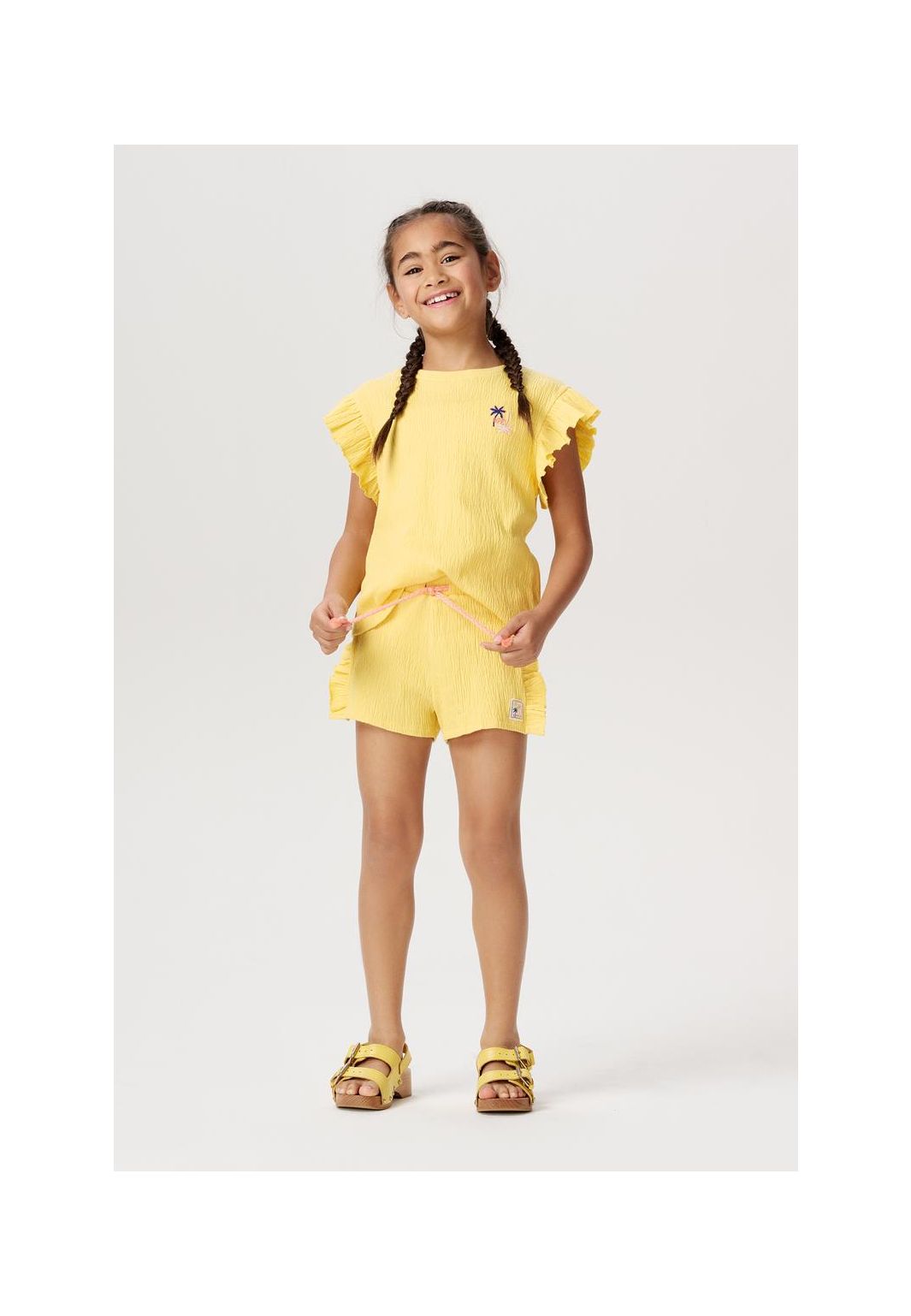 Noppies Kids Short Elke - Banana Cream