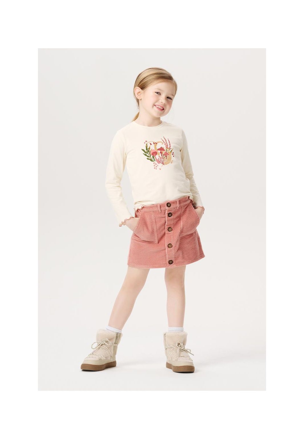 Noppies Kids Longsleeve Jimai - Butter Cream