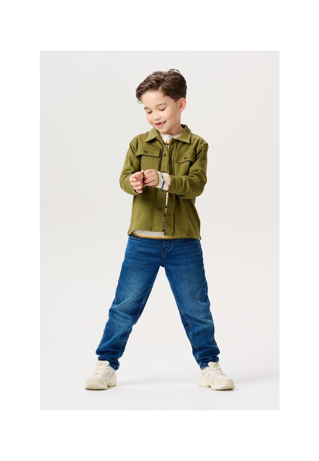 Noppies Kids Langarmshirt Hordain - Olive Branch