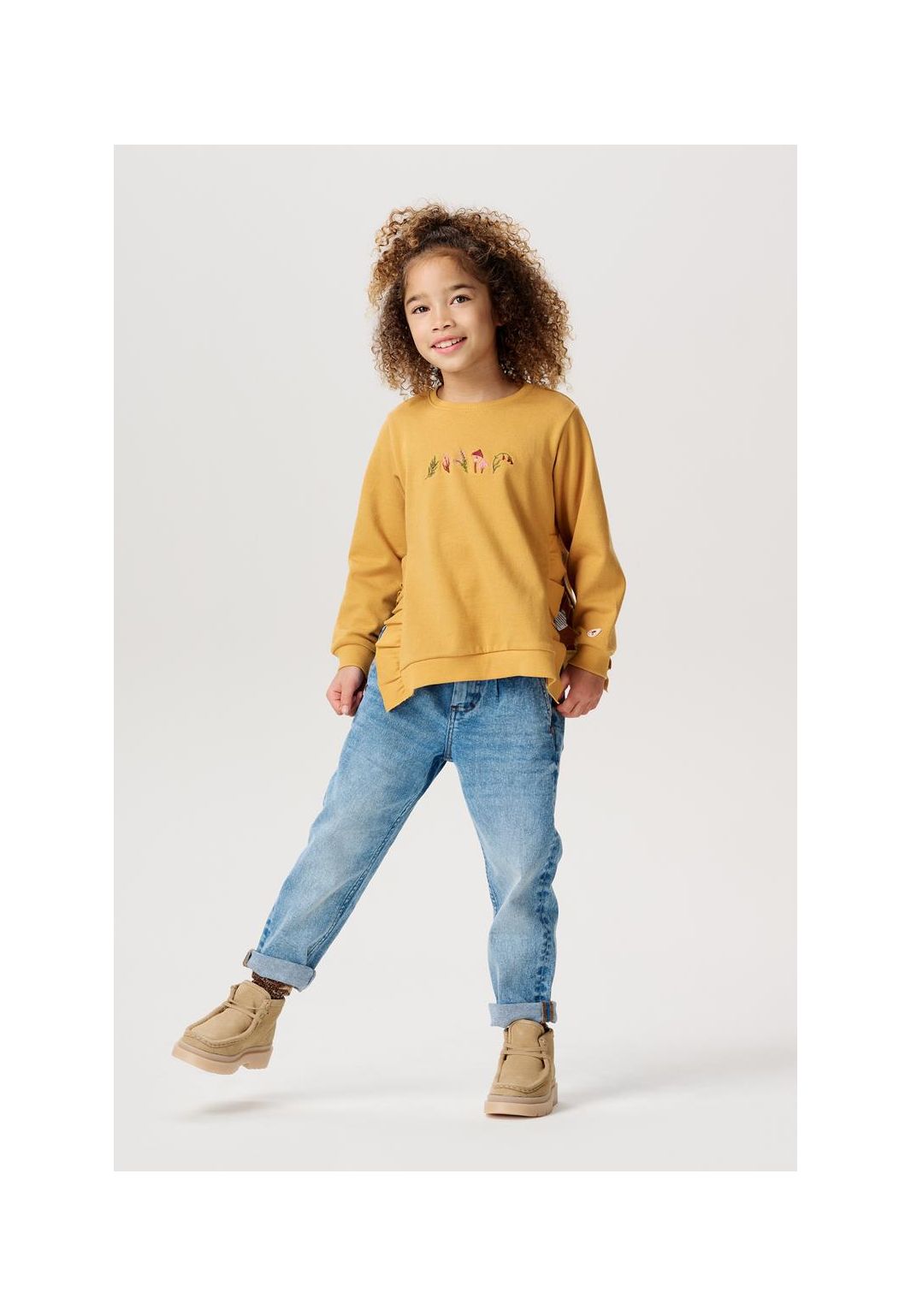 Noppies Kids Sweater Jiazi - Amber Gold