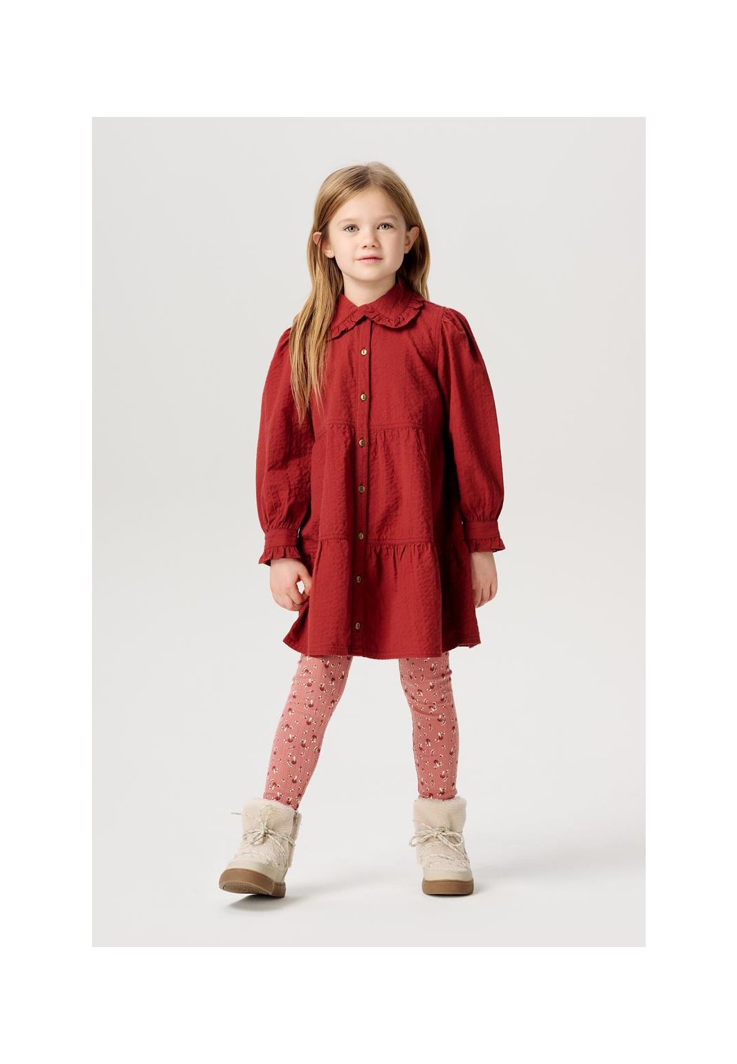 Noppies Kids Kleid Jeannette - Burnt Henna