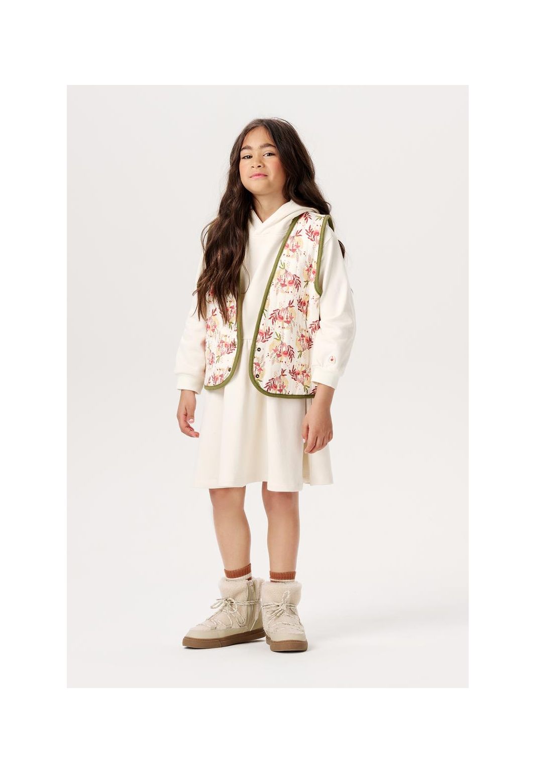 Noppies Kids Gilet Jonestown - Reversible - Butter Cream