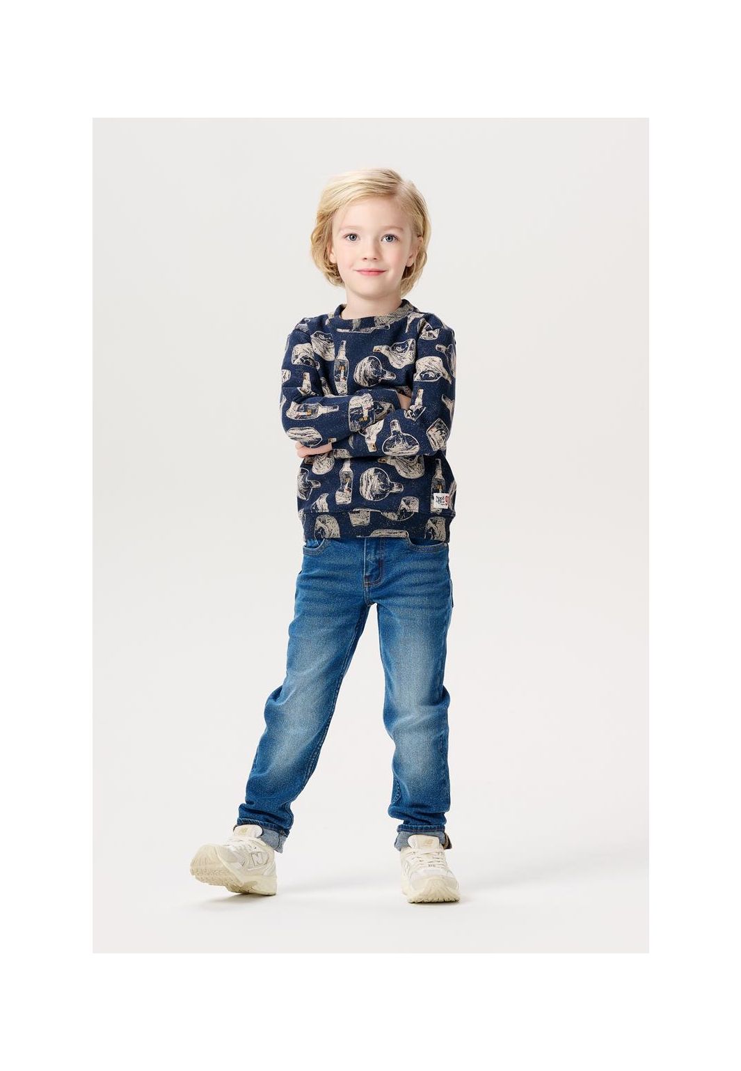 Noppies Kids Sweater Hinton - Black Iris